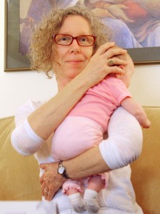 Carol Gray Giving a Baby a CST Treatment